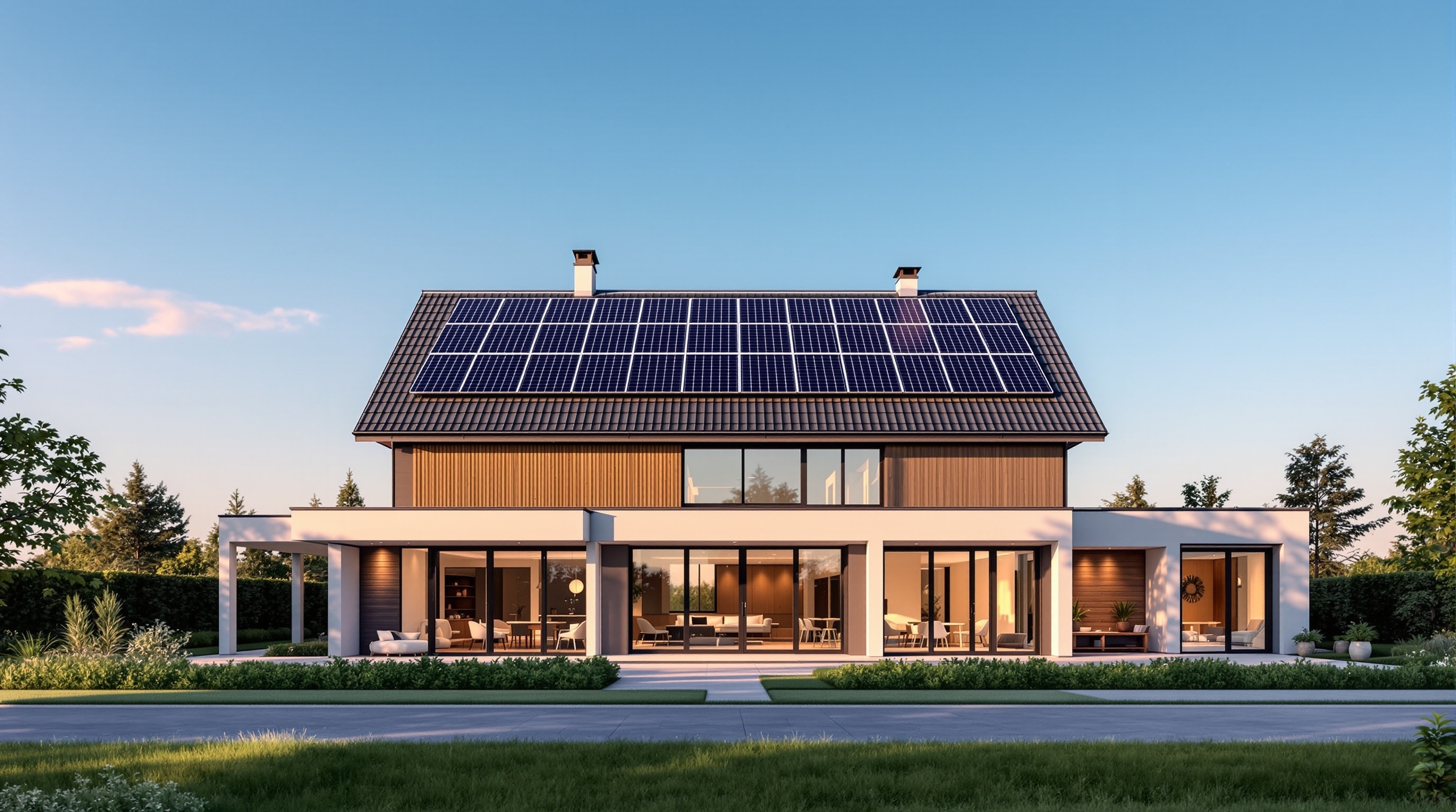 Modernes Einfamilienhaus